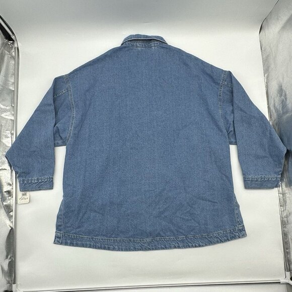 Free People Blue Jean Jacket - Picture 8 of 11